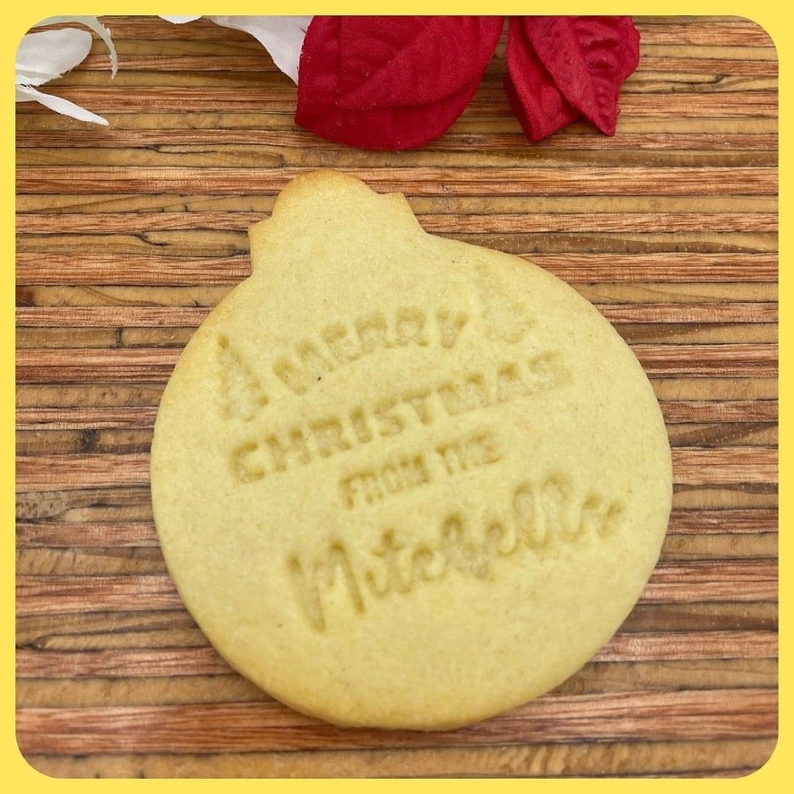 Personalised Christmas Imprint Stamp