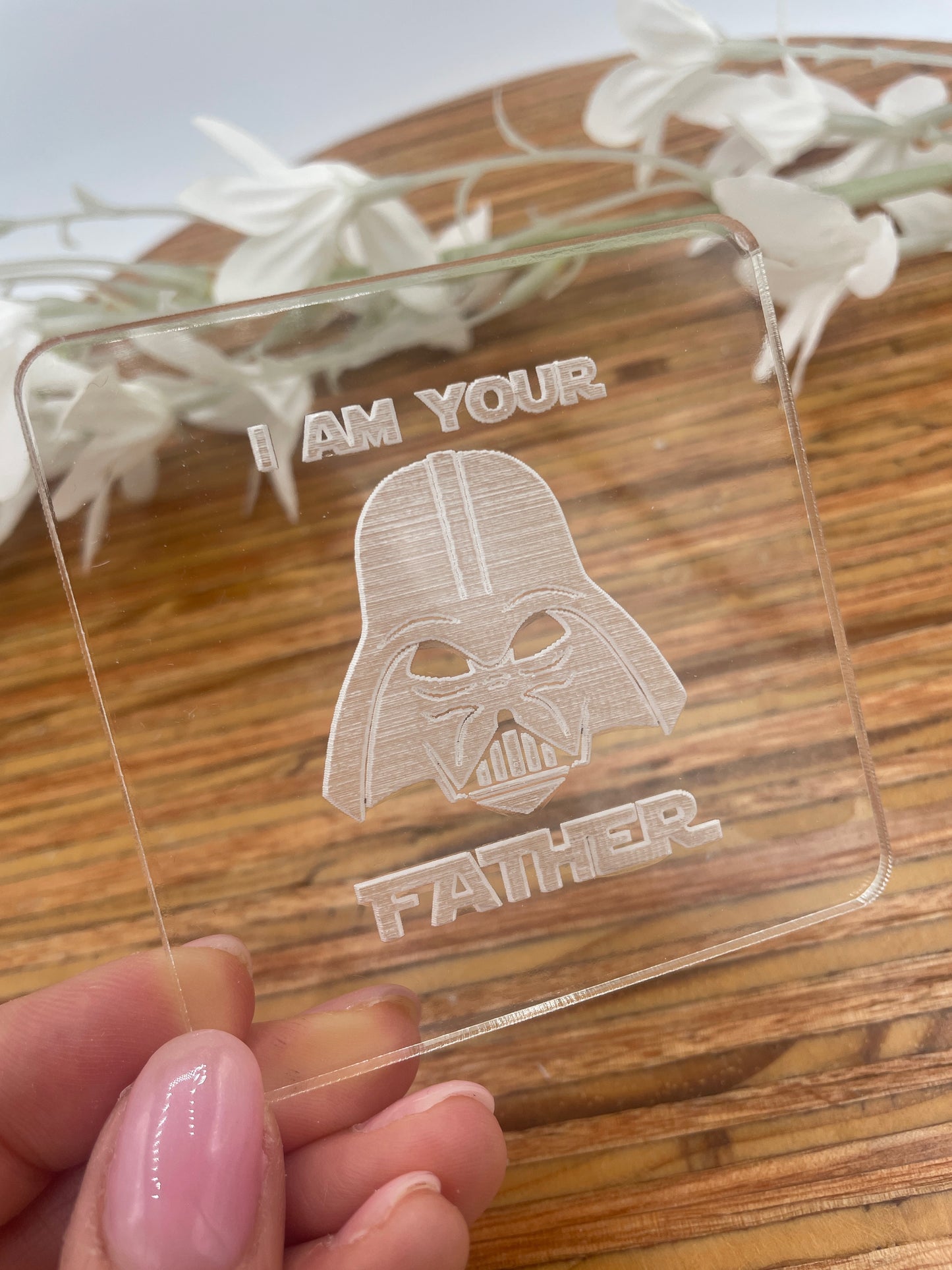 I Am Your Father Fathers Day Embossing Stamp