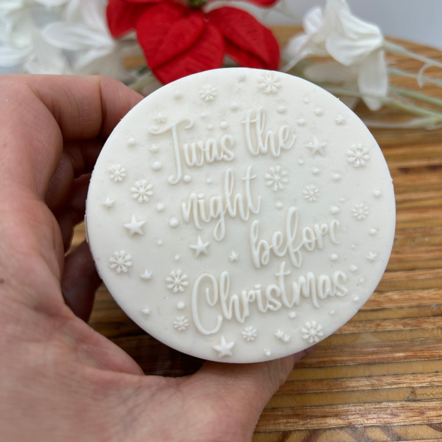 Twas The Night Before Christmas embossing stamp