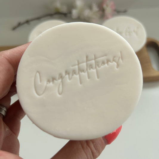 Congratulations Impression Stamp