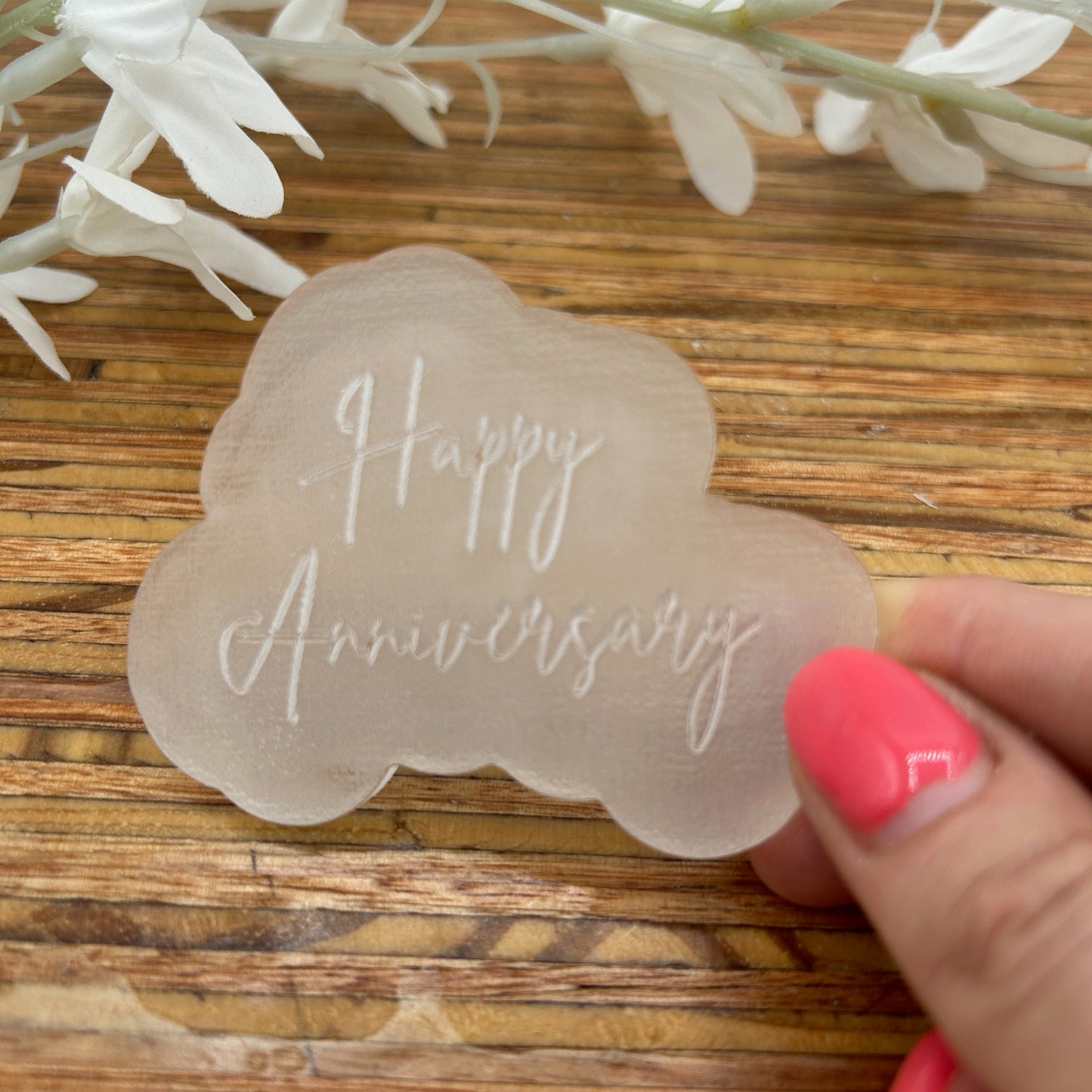 Happy Anniversary Impression Stamp