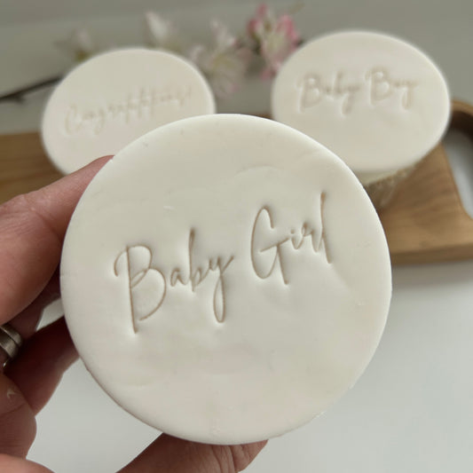 Baby Girl Impression Stamp