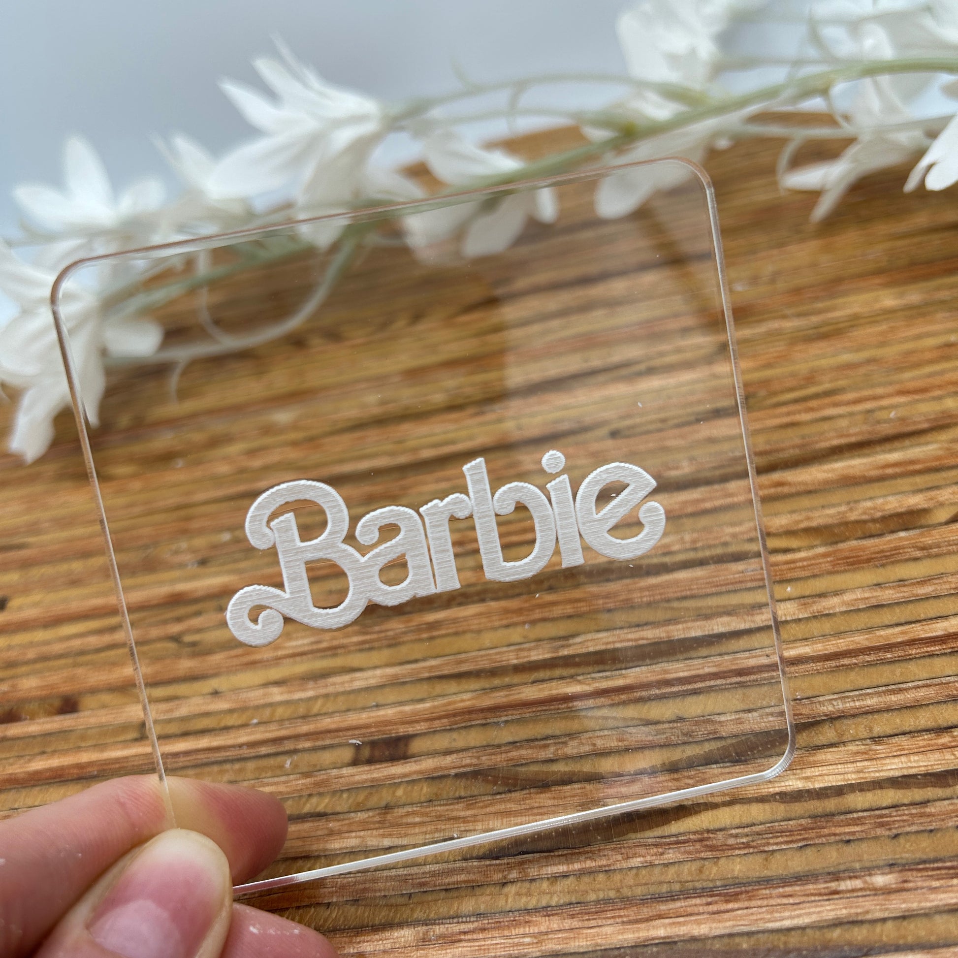 Barbie Embossing Stamp