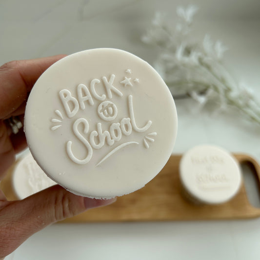 Back To School Embossing Stamp