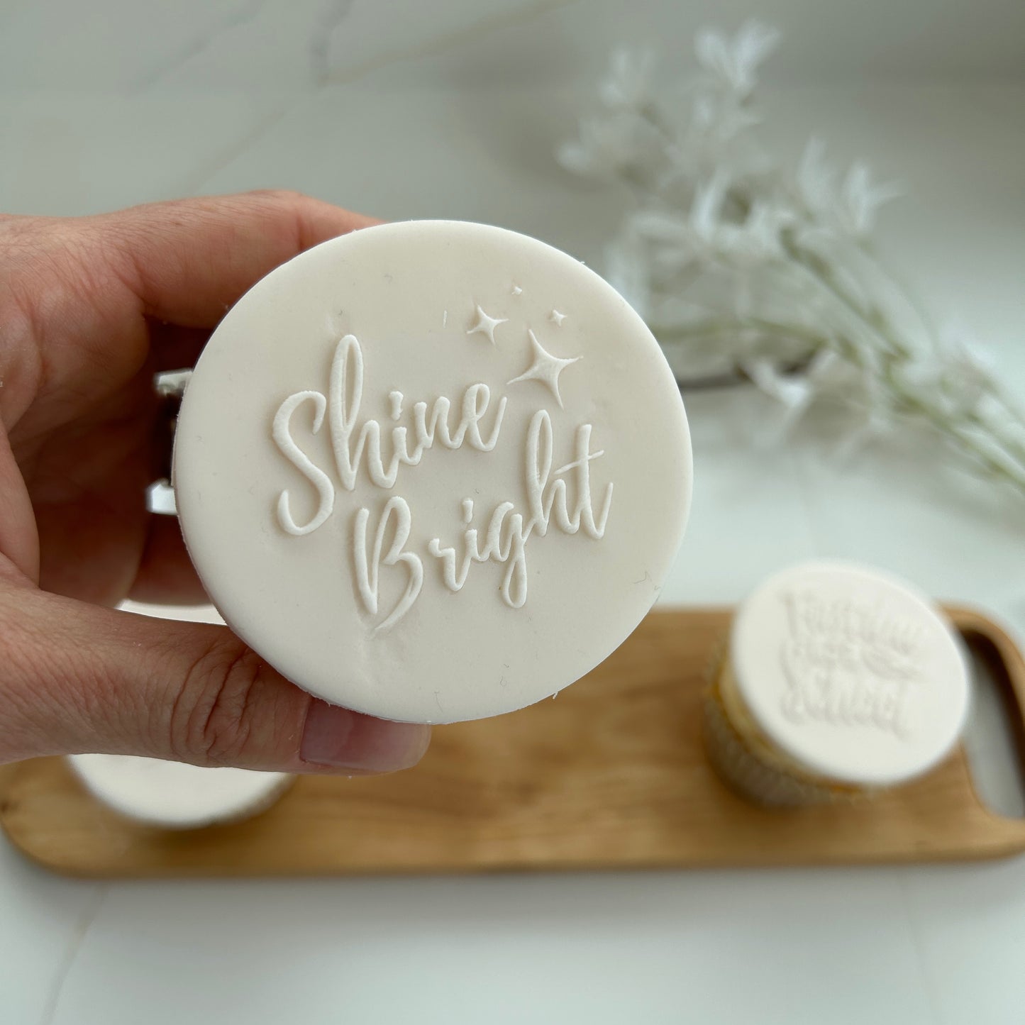 Shine Bright Embossing Stamp