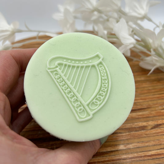 Irish Harp Embossing Stamp