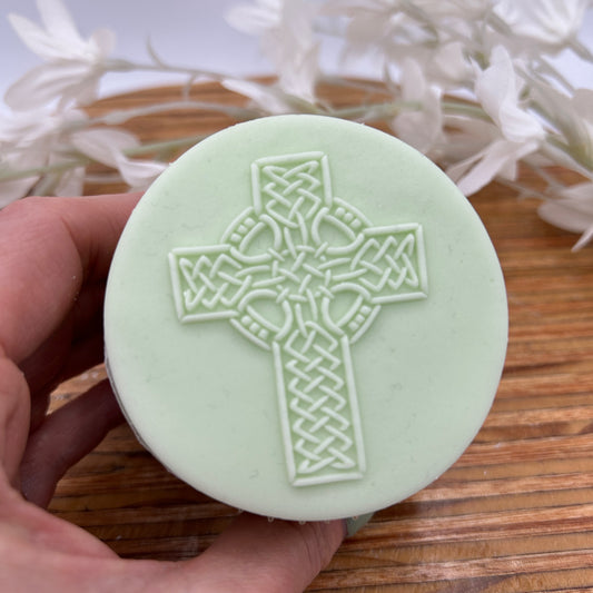 Celtic Cross Embossing Stamp