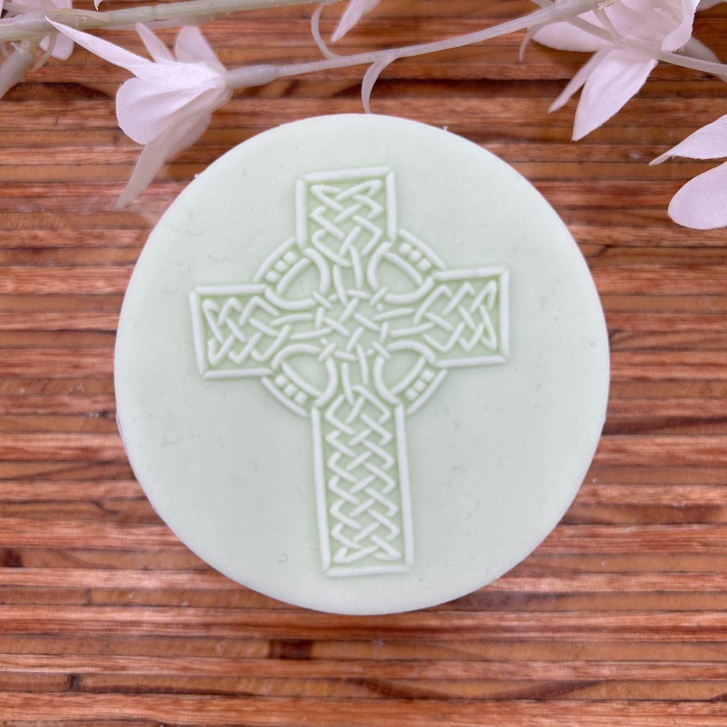 Celtic Cross Embossing Stamp