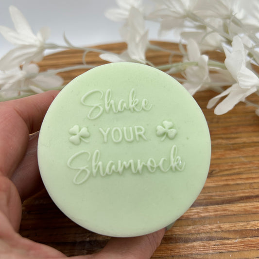 Shake Your Shamrock Embossing Stamp