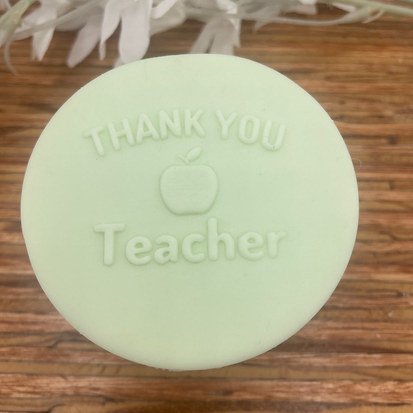 Thank You Teacher Embossing Stamp