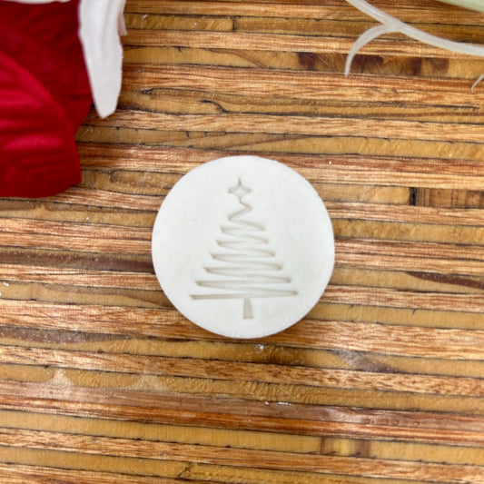 Mini Christmas Tree Impression Stamp