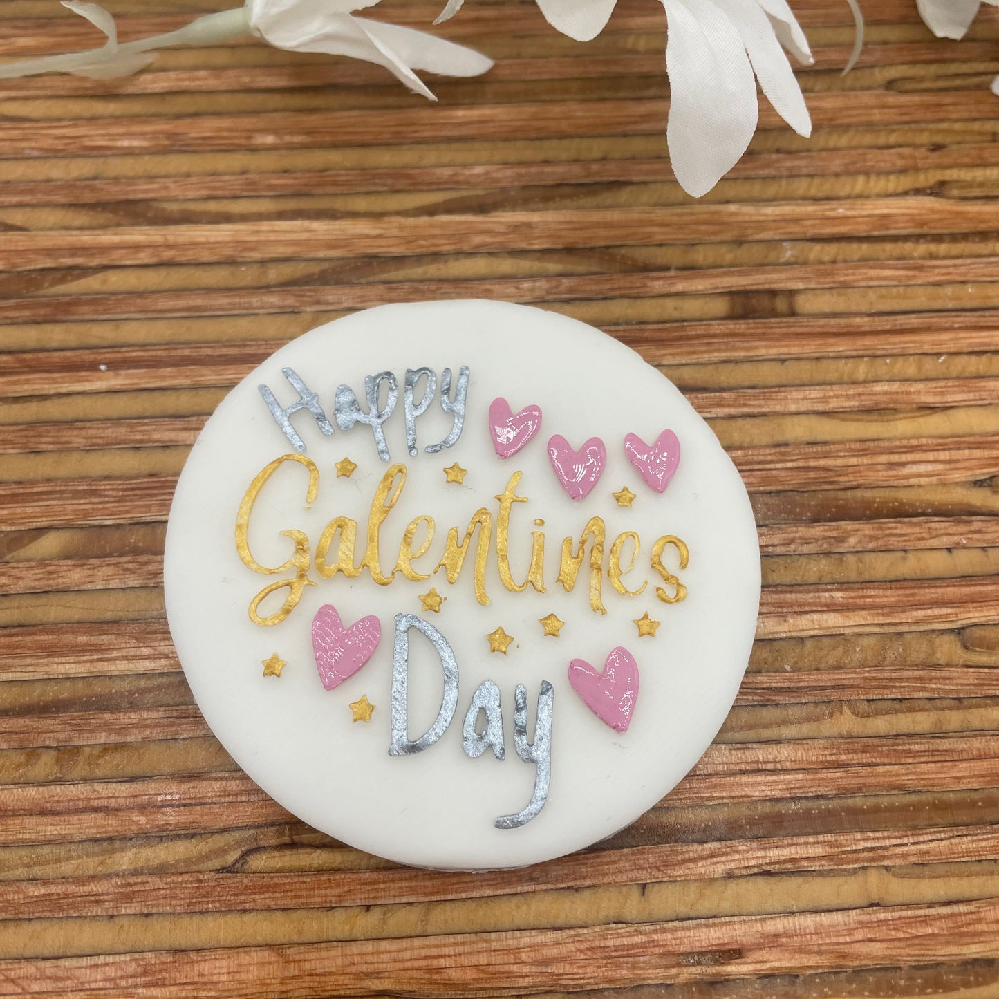 Happy Galentines Day embossing stamp