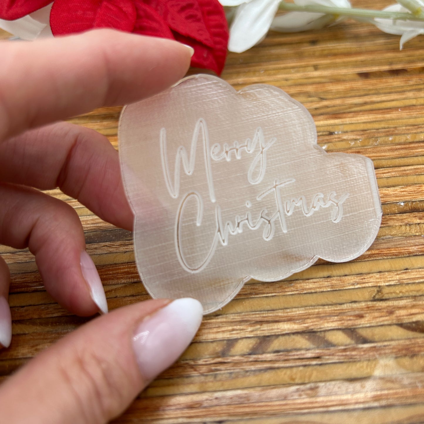 Merry Christmas Impression Stamp